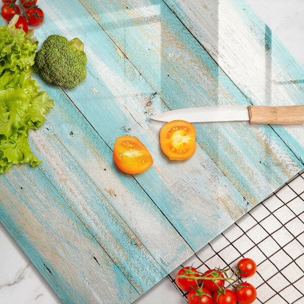 Skleněná krájecí deska Vintage dřevěné desky