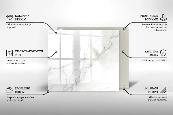 Krájecí prkénko skleněné Mramorové kamenné pozadí