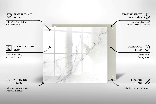 Krájecí prkénko skleněné Mramorové kamenné pozadí