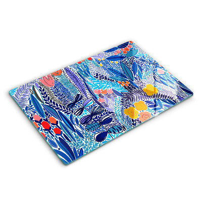 Krájecí prkénko skleněné Malovaná louka