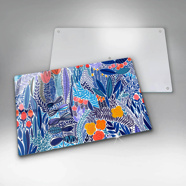 Krájecí prkénko skleněné Malovaná louka