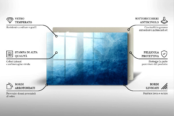 Krájecí prkénko skleněné Abstraktní pozadí