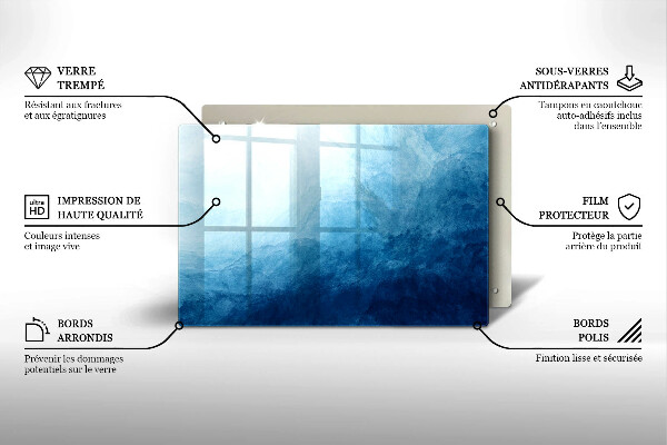 Krájecí prkénko skleněné Abstraktní pozadí