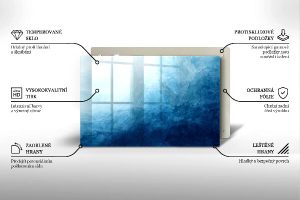 Krájecí prkénko skleněné Abstraktní pozadí