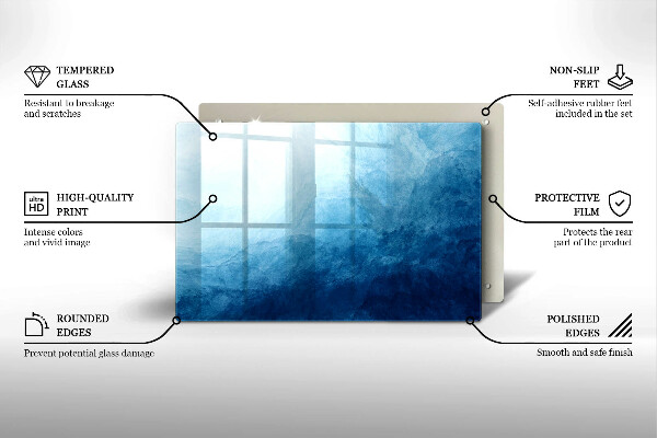 Krájecí prkénko skleněné Abstraktní pozadí