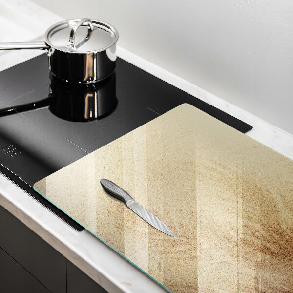 Krájecí prkénko skleněné Pláž písek dovolená