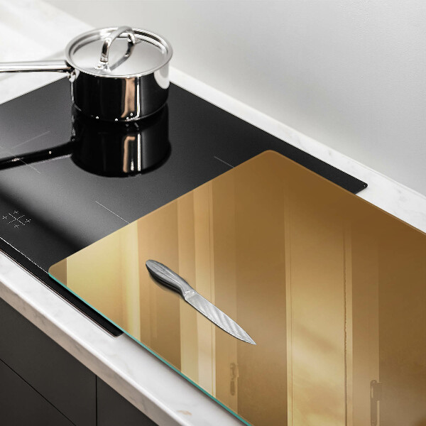 Skleněná deska do kuchyně Barva béžová