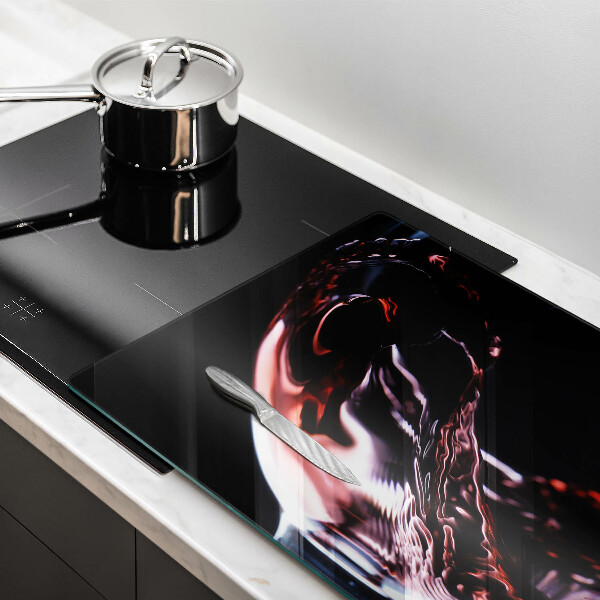 Skleněná deska do kuchyně Sklenka červeného vína