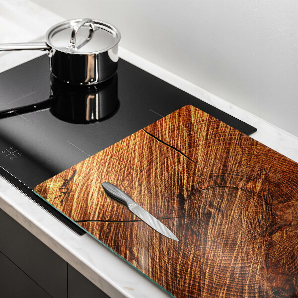 Skleněná deska do kuchyně Dřevěná konstrukce