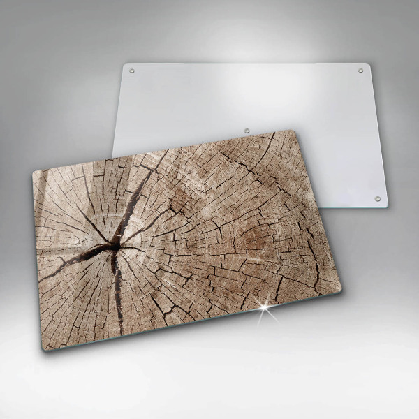 Krájecí prkénko skleněné Průřez stromem