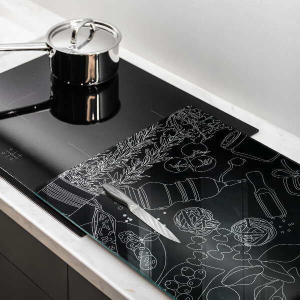 Skleněná deska do kuchyně Kuchyňské doplňky