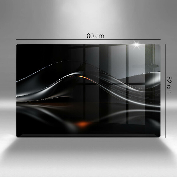 Skleněná deska do kuchyně Abstraktní 3d design