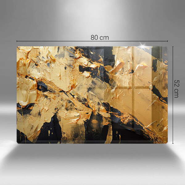 Skleněná deska do kuchyně Elegantní barva textury