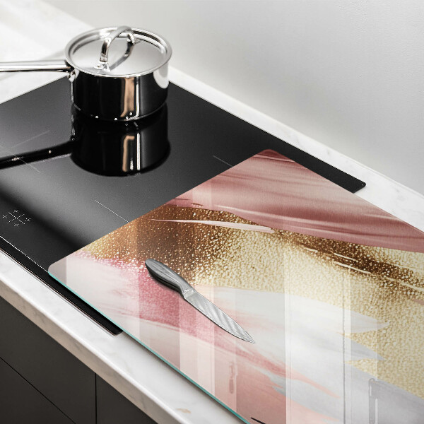 Skleněná deska do kuchyně Pastelové skvrny