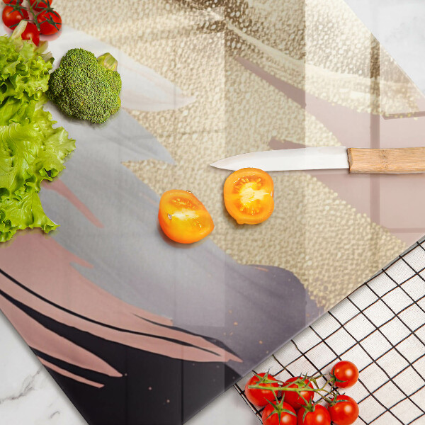 Skleněná deska do kuchyně Pastelové skvrny