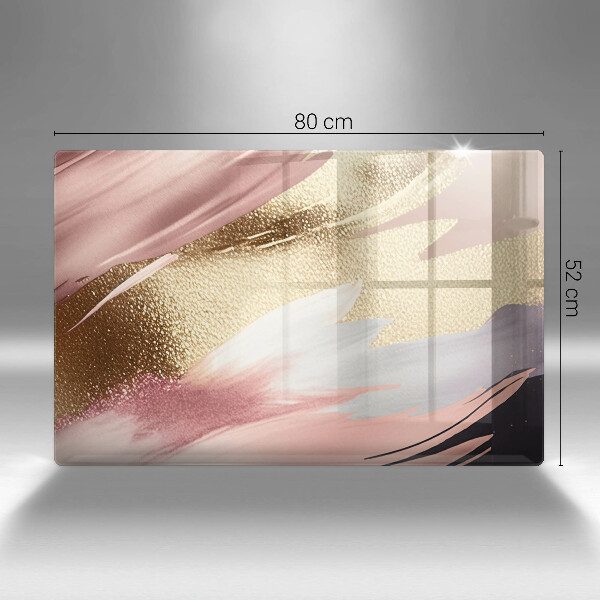 Skleněná deska do kuchyně Pastelové skvrny