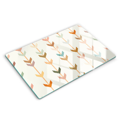 Skleněná deska do kuchyně Geometrické prvky