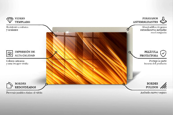Skleněná deska do kuchyně Špagetové těstoviny