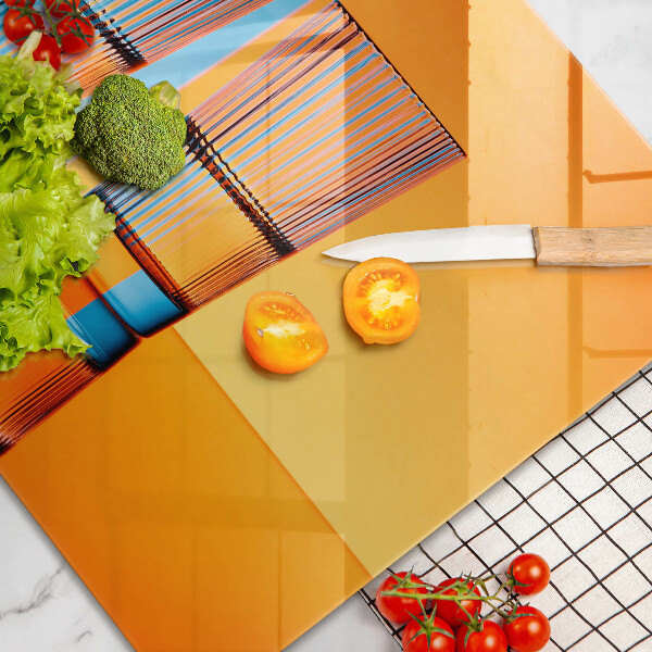 Skleněná deska do kuchyně Dvě sklenice vody