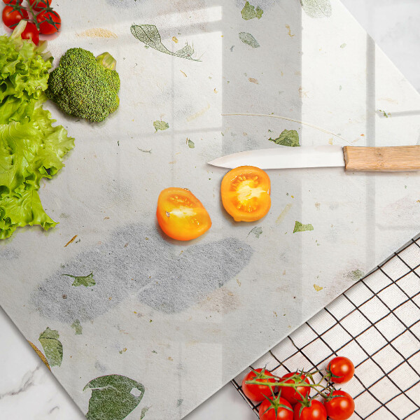 Skleněná deska do kuchyně Padající listy