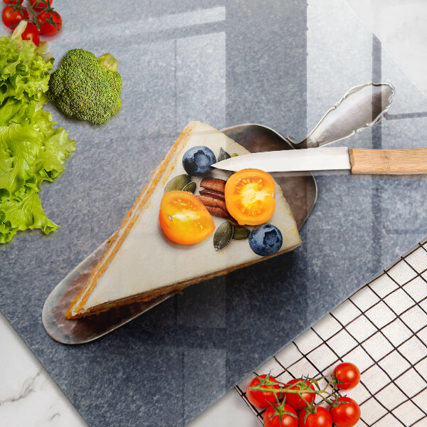 Krájecí prkénko skleněné Kus dortu