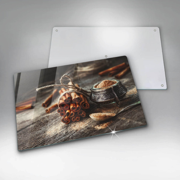 Krájecí prkénko skleněné Vanilkové lusky