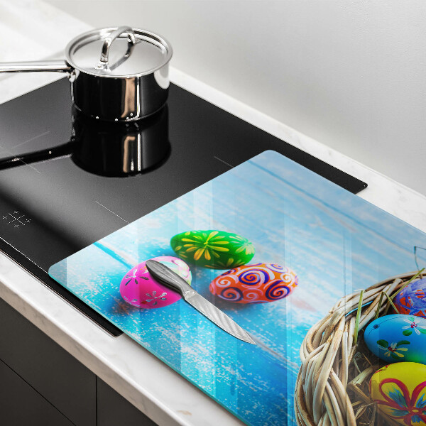 Krájecí prkénko skleněné Velikonoční vajíčka velikonoční vajíčka