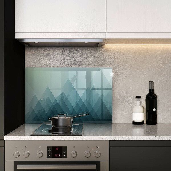 Krájecí prkénko skleněné Abstraktní hory