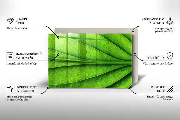 Skleněná deska do kuchyně Přírodní žilní list