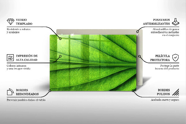 Skleněná deska do kuchyně Přírodní žilní list