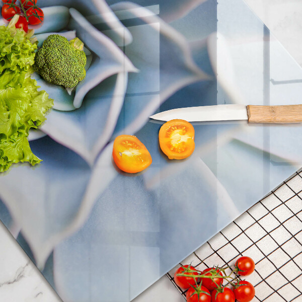 Krájecí prkénko skleněné Květinová rostlina