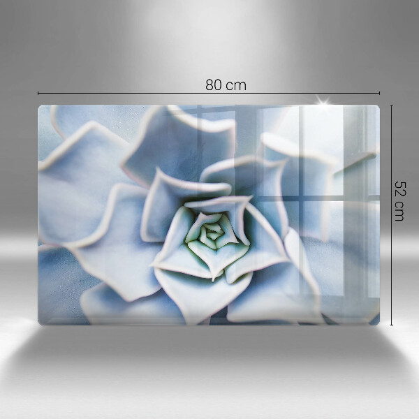 Krájecí prkénko skleněné Květinová rostlina