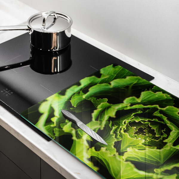 Krájecí prkénko skleněné Jíst listy salátu