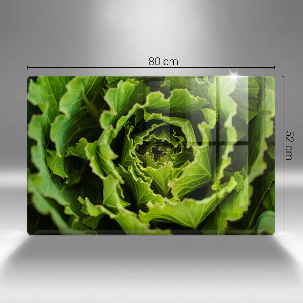 Krájecí prkénko skleněné Jíst listy salátu