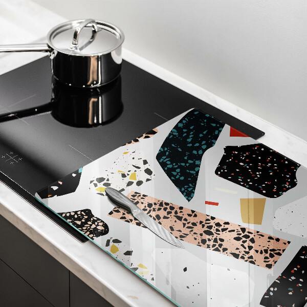 Skleněná deska do kuchyně Kamenina