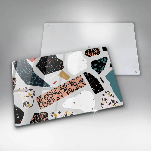 Skleněná deska do kuchyně Kamenina