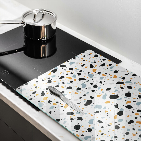 Skleněná deska do kuchyně Dekorativní kamenina