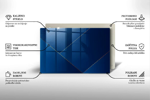 Krájecí prkénko skleněné Moderní zázemí