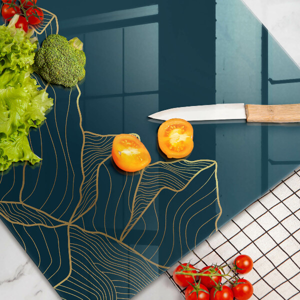 Krájecí prkénko skleněné Abstraktní hory