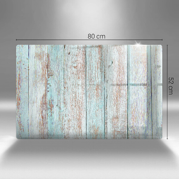 Skleněná deska do kuchyně Staré vintage desky