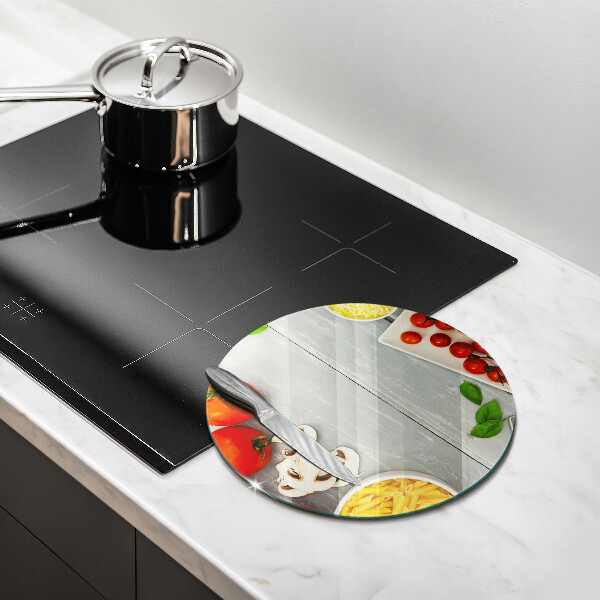 Skleněná deska do kuchyně Kuchyňské jídlo