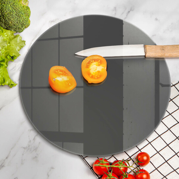 Skleněné krájecí prkénko Šedá barva