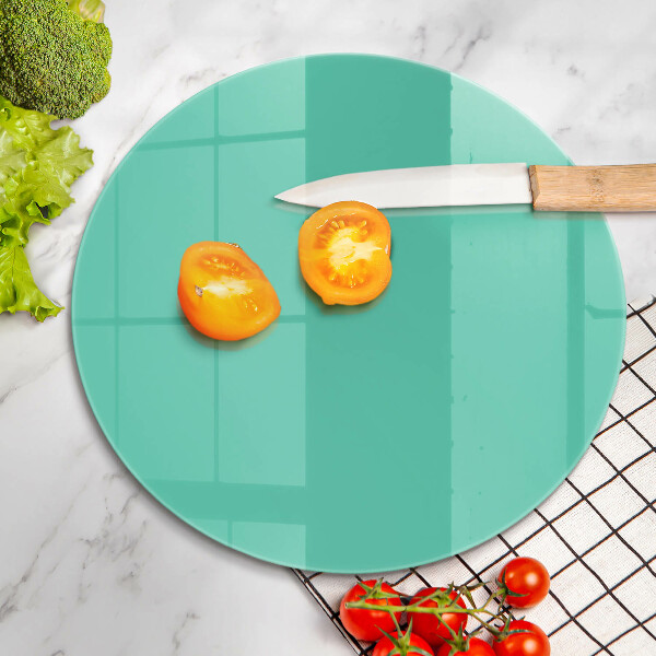 Skleněné krájecí prkénko Zelená barva