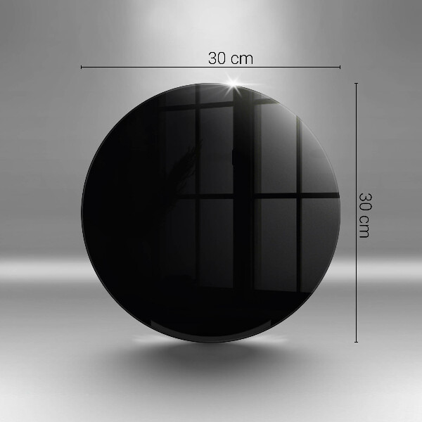 Skleněné krájecí prkénko Černá barva