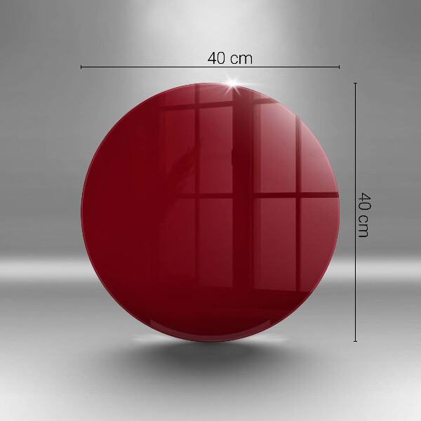 Skleněné krájecí prkénko Vínová barva