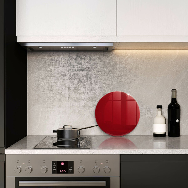 Skleněné krájecí prkénko Červená barva