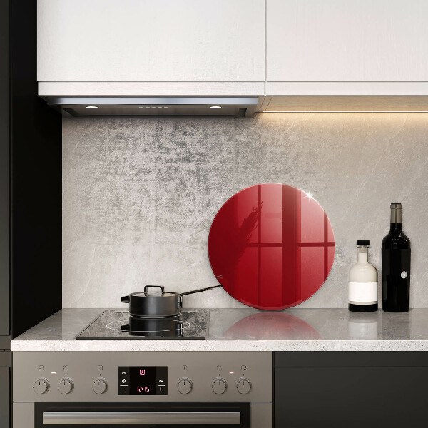 Skleněné krájecí prkénko Červená barva