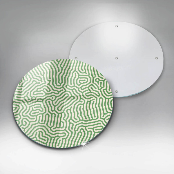 Skleněná deska do kuchyně Abstraktní linie