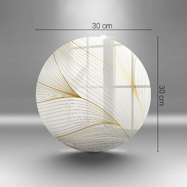 Skleněná deska do kuchyně Moderní čáry vzor