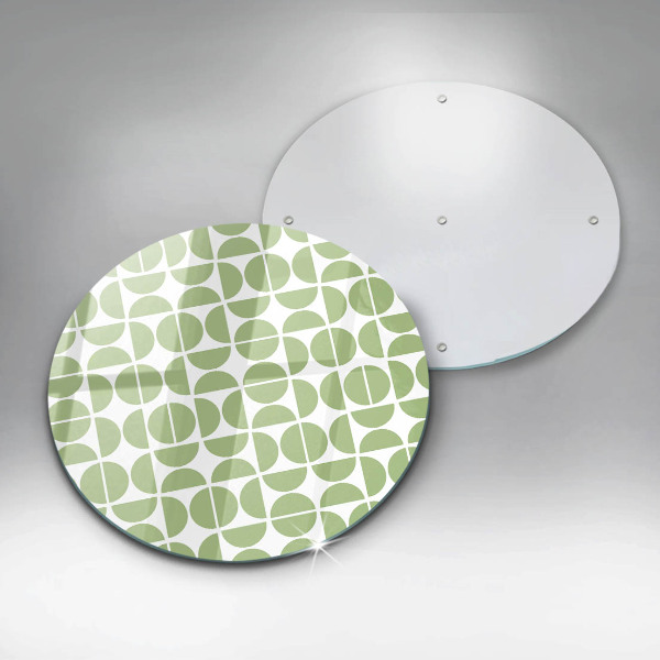 Skleněná deska do kuchyně Vzor boho tvarů